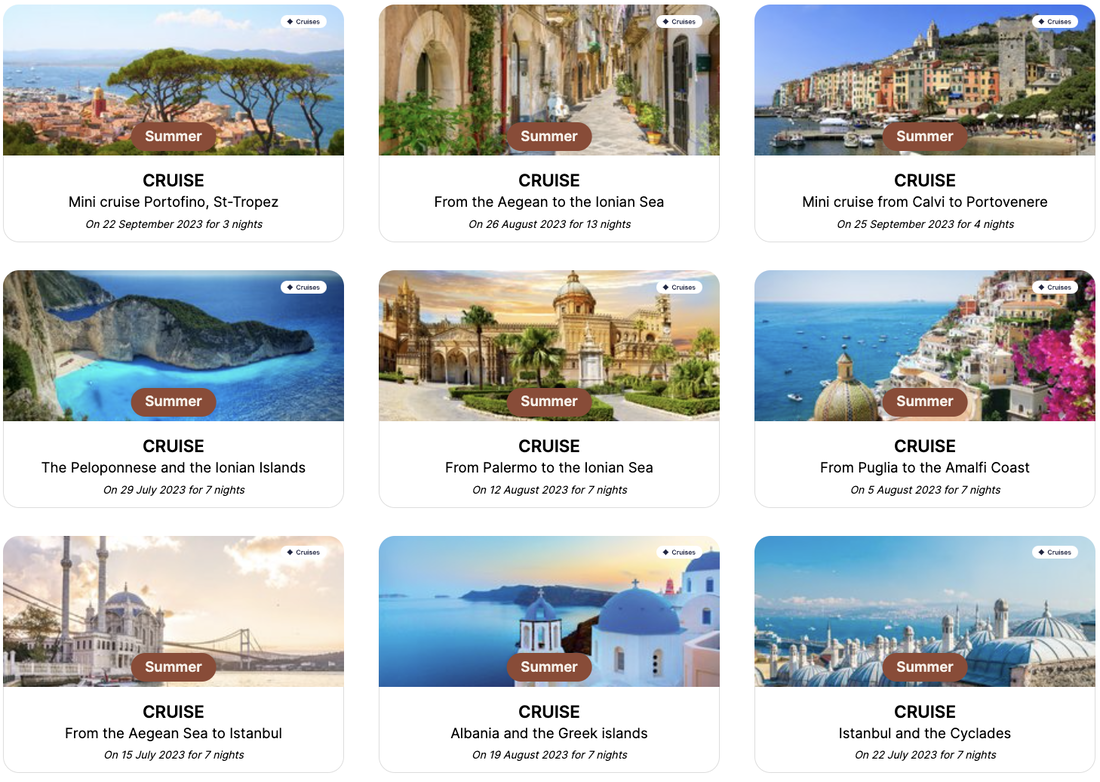 Club Med 2 Itinerary 2023